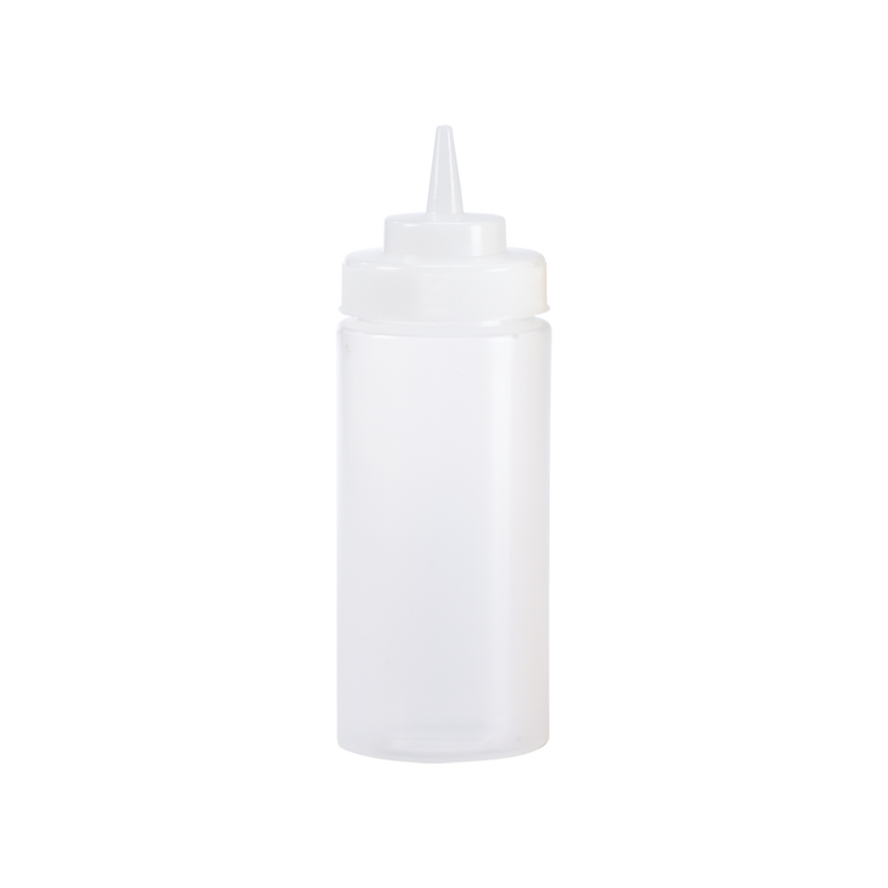 Browne - Wide Mouth Squeeze Dispenser - Clear | 16 oz / 473 mL - Default Title