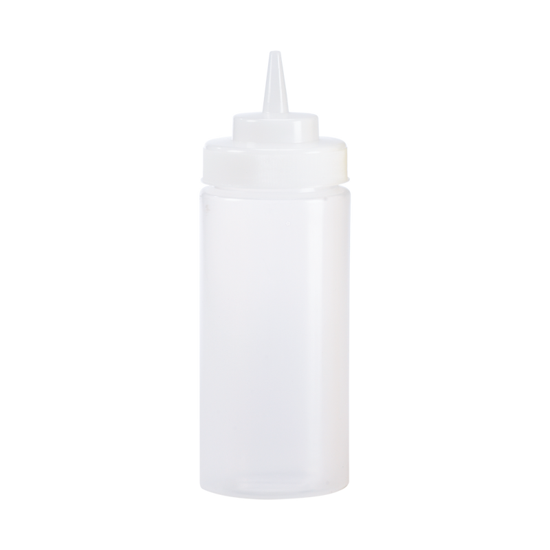 Browne - Wide Mouth Squeeze Dispenser - Clear | 24 oz / 710 mL - Default Title