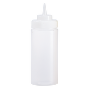 Browne - Wide Mouth Squeeze Dispenser - Clear | 32 oz / 946 mL