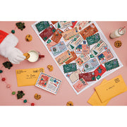 Jubilee - Santa Mail Christmas Dishtowel - lifestyle
