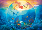 PZ1000:YIN & YANG IN THE KINGDOM OF MARINE ANIMALS