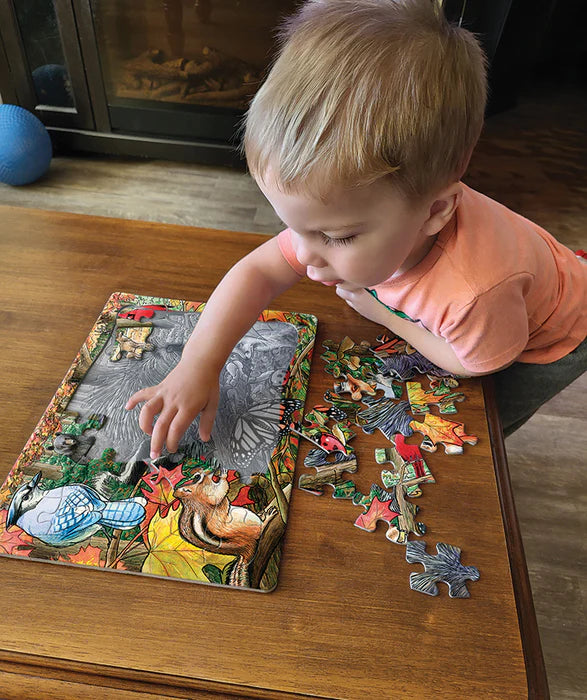 Cobble Hill - 35 Piece Tray Puzzle - Eastern Woodlands
