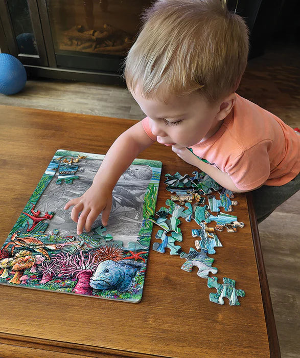 Cobble Hill - 35 Piece Tray Puzzle - Life on the Pacific Ocean