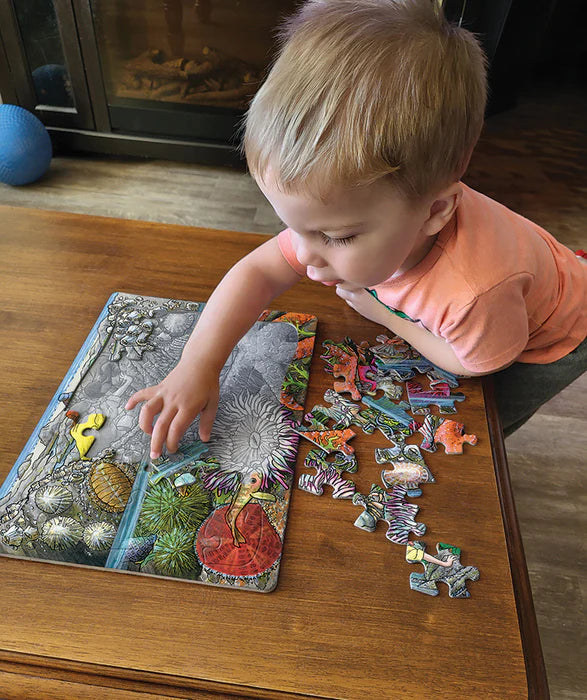 Cobble Hill - 35 Piece Tray Puzzle - Exploring the Seashore
