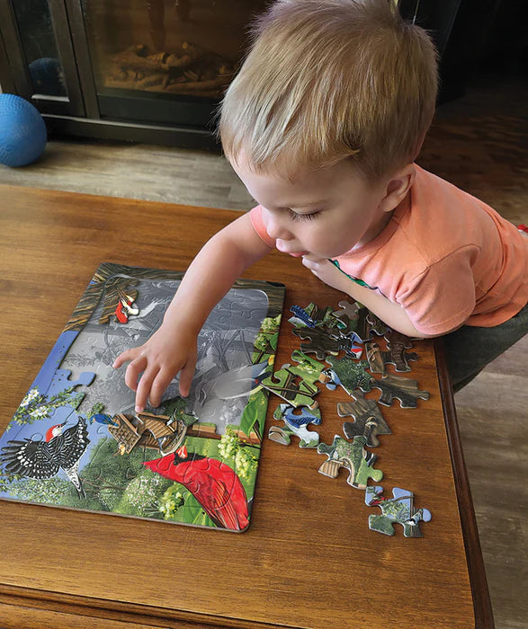 Cobble Hill - 35 Piece Tray Puzzle - Snowy Pasture
