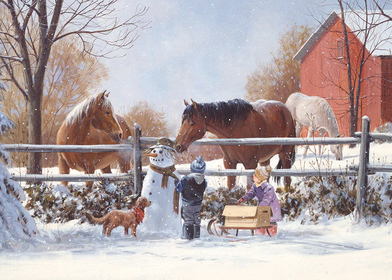 Cobble Hill - 35 Piece Tray Puzzle - Chestnut and Acorn