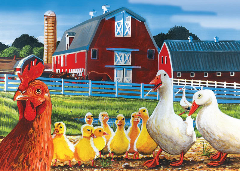 Cobble Hill - 35 Piece Tray Puzzle - Dwight's Ducks