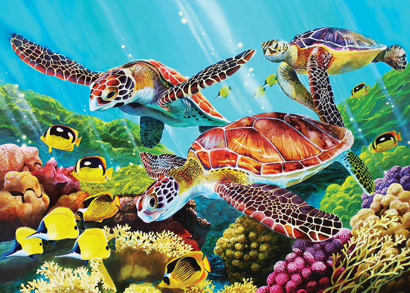 Cobble Hill - 35 Piece Tray Puzzle - Molokini Sea