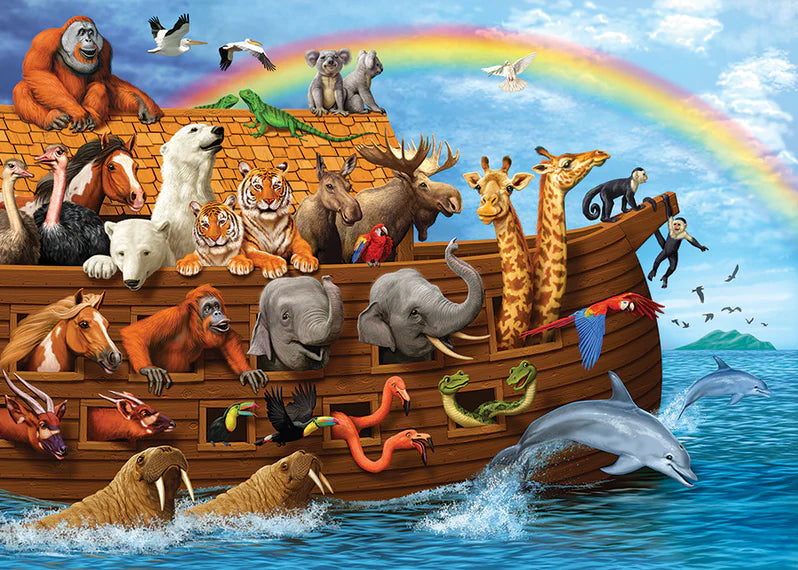 Cobble Hill - 35 Piece Tray Puzzle - Voyage of the Ark