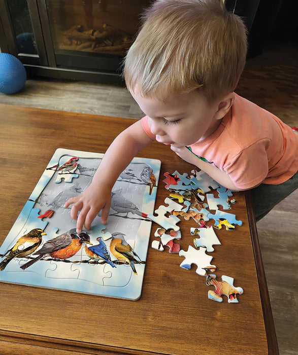 Cobble Hill - 35 Piece Tray Puzzle - Blue Sky Birds