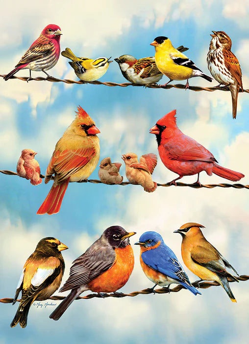 Cobble Hill - 35 Piece Tray Puzzle - Blue Sky Birds
