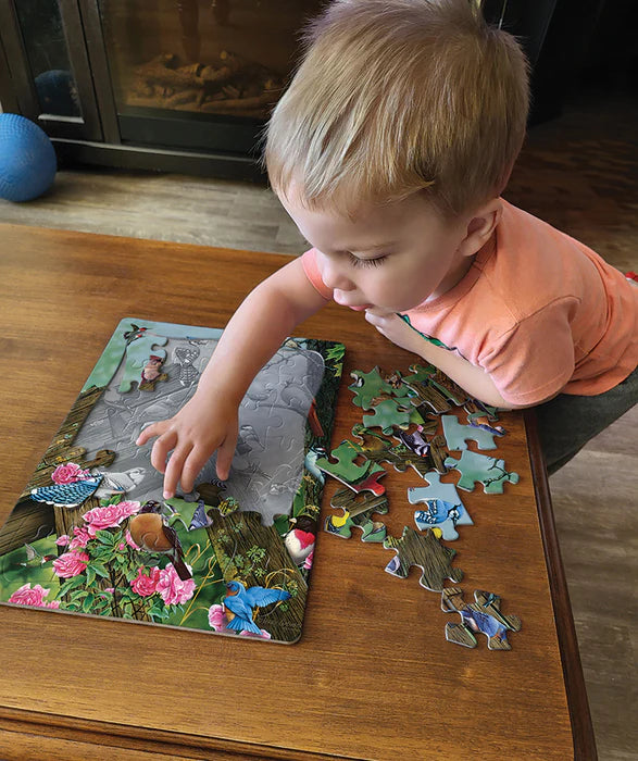 Cobble Hill - 35 Piece Tray Puzzle - Wildbird Gathering