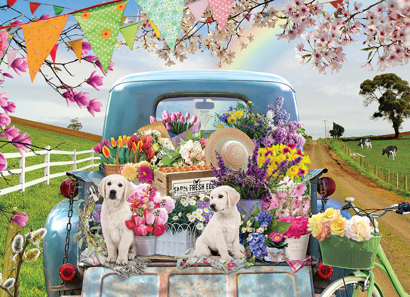 Cobble Hill - 35 Piece Tray Puzzle - Country Road