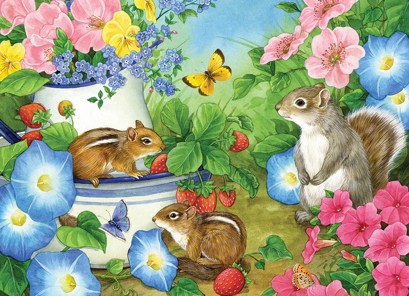 Cobble Hill - 35 Piece Tray Puzzle - Squirrel Talk