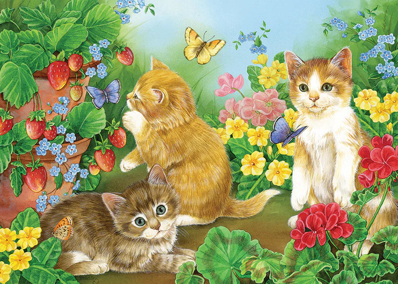 Cobble Hill - 35 Piece Tray Puzzle - Kitten Playtime