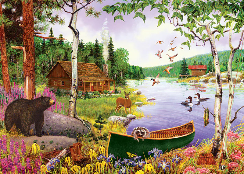 Cobble Hill - 35 Piece Tray Puzzle - Bear Lake