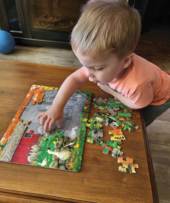 Cobble Hill - 35 Piece Tray Puzzle - Sheep Farm