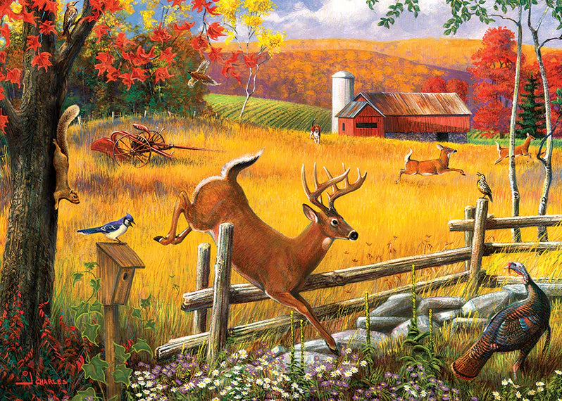 Cobble Hill - 35 Piece Tray Puzzle - The Big Leap