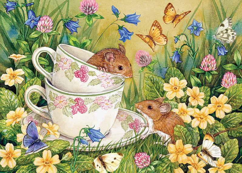Cobble Hill - 35 Piece Tray Puzzle - Tiny Tea Time