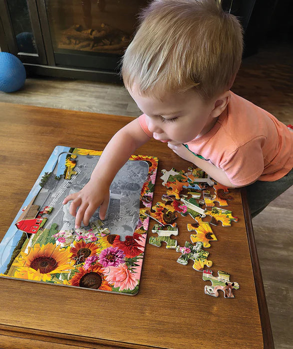 Cobble Hill - 35 Piece Tray Puzzle - Sunshine Farm
