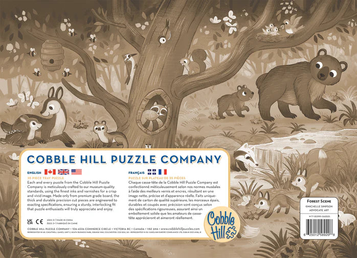 Cobble Hill - Forest Scene (tray)