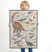 BANANA PANDA - PUZZLOVE - 200pc PUZZLE DINOSAURS (7+) - Limolin 