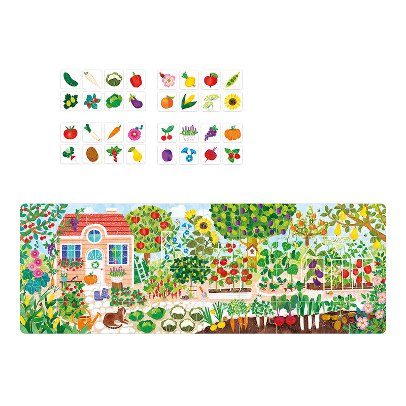 BANANA PANDA - 40pc PUZZLE + GARDEN - Limolin 