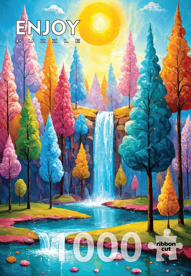 ENJOY - 1000 Piece Puzzle - Forest Cascade