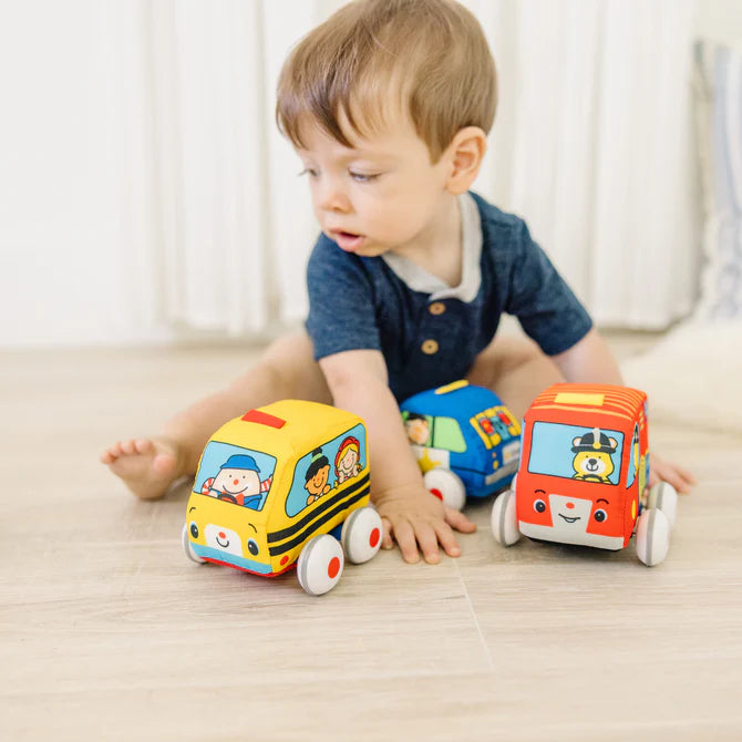 Melissa & Doug - K's Kids Pull-Back Vehicles Toy