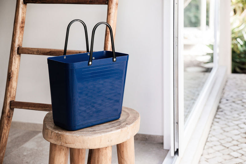 HINZA - ECO Bag Tall Blue Green Plastic