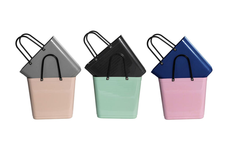 HINZA - ECO Bag Tall Blue Green Plastic