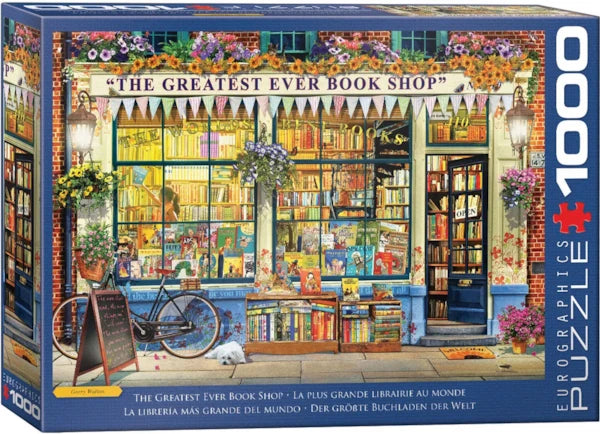 Eurographics - 1000 Piece Jigsaw Puzzle - The Greatest Bookstorein The World - Garry Walton