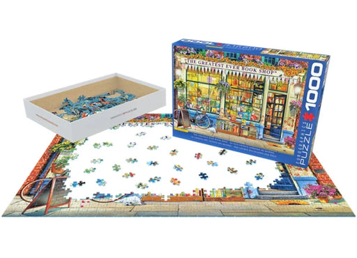 Eurographics - 1000 Piece Jigsaw Puzzle - The Greatest Bookstorein The World - Garry Walton