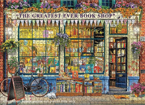 Eurographics - 1000 Piece Jigsaw Puzzle - The Greatest Bookstorein The World - Garry Walton