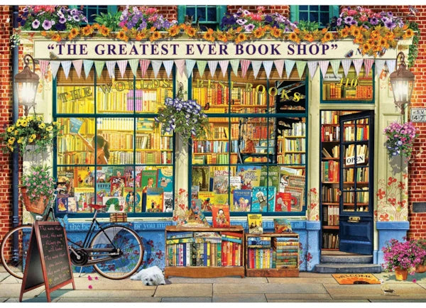 Eurographics - 1000 Piece Jigsaw Puzzle - The Greatest Bookstorein The World - Garry Walton
