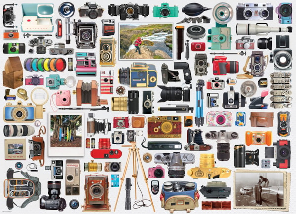 Eurographics - World of Cameras (1000 Pc Puzzle)