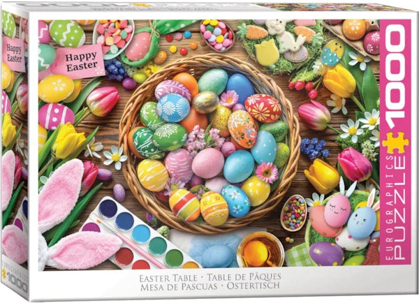 Eurographics - 1000 Piece Jigsaw Puzzle - Easter Table