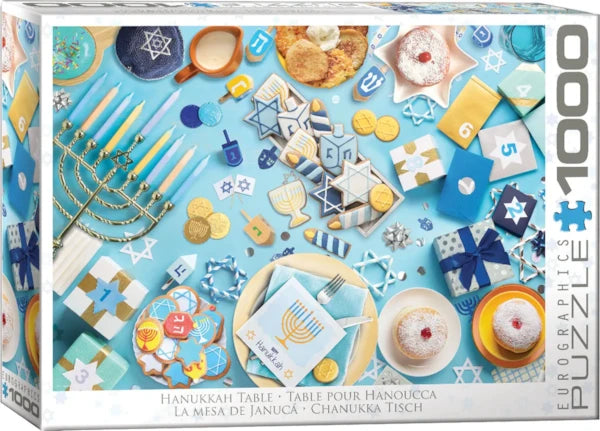Eurographics - 1000 Piece Jigsaw Puzzle - Hanukkah Table