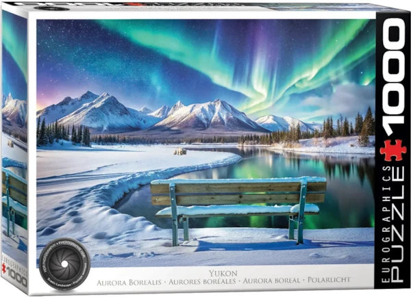 Eurographics - 1000 Piece Jigsaw Puzzle - Yukon, Aurora Borealis
