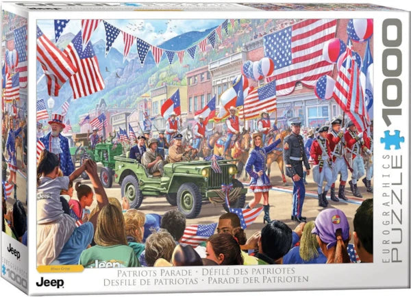 Eurographics - 1000 Piece Jigsaw Puzzle - Patriot Parade By Steve Crisp