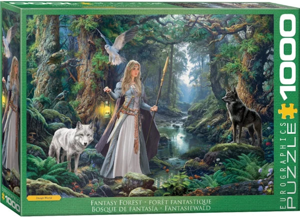 Eurographics - 1000 Piece Jigsaw Puzzle - Fantasy Forest By Image World