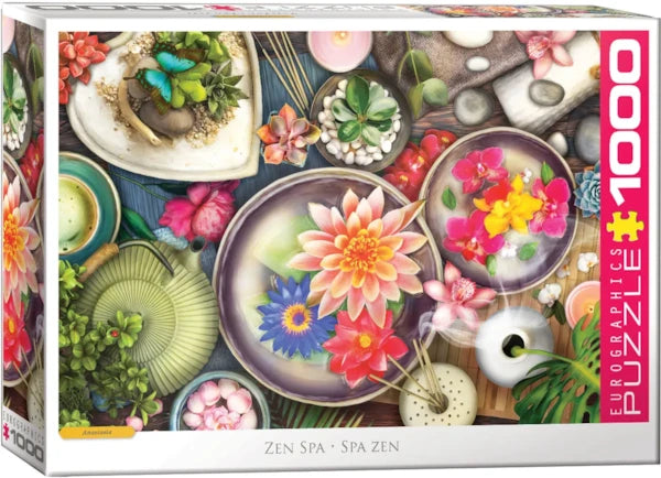 Eurographics - 1000 Piece Jigsaw Puzzle - Zen Spa By Anastasia