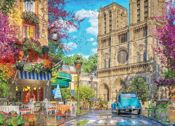 Eurographics - 1000 Piece Jigsaw Puzzle - Notre Dame Afternoon By Dominic Davison