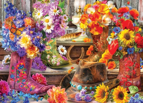 Eurographics - 1000 Piece Jigsaw Puzzle - Country Romance By Lars Stewart