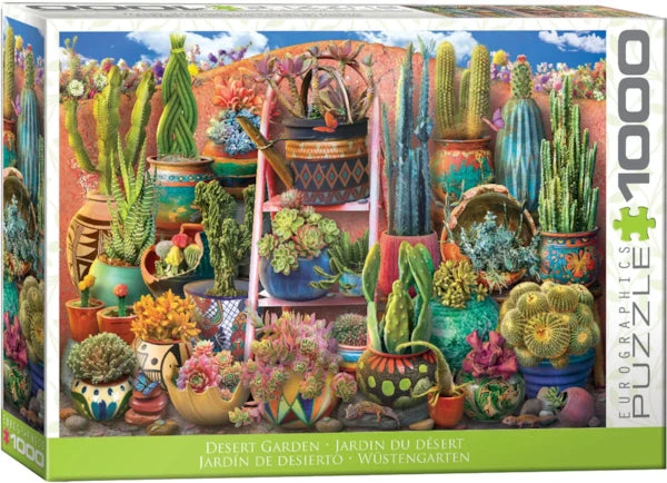 Eurographics - 1000 Piece Jigsaw Puzzle - Desert Garden