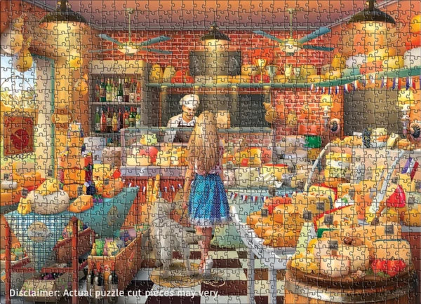 Eurographics - 1000 Piece Jigsaw Puzzle - Cheese Store By Eduard