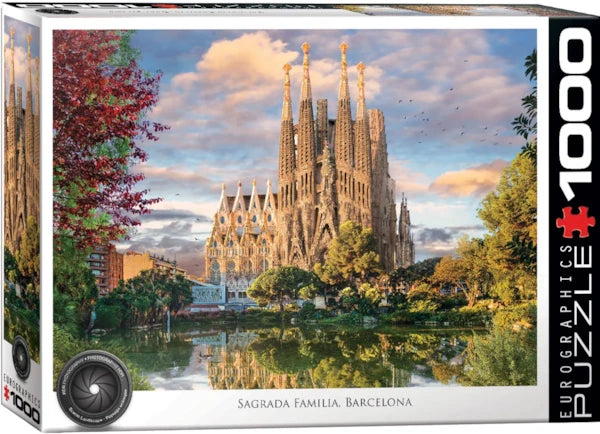 Eurographics - 1000 Piece Jigsaw Puzzle - Sagrada Familia, Barcelona