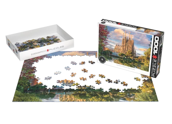 Eurographics - 1000 Piece Jigsaw Puzzle - Sagrada Familia, Barcelona