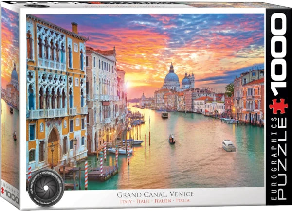 Eurographics - 1000 Piece Jigsaw Puzzle - Grand Canal, Venice, Italy