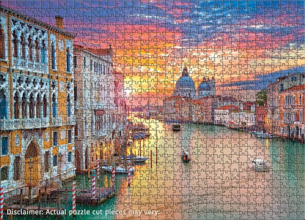 Eurographics - 1000 Piece Jigsaw Puzzle - Grand Canal, Venice, Italy